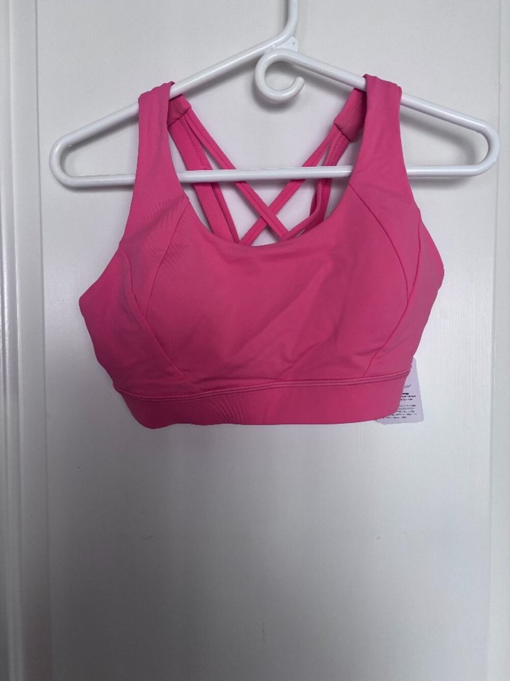 NWT Lululemon Women's Size 8 Pink (RPCR) Free to Be Elevated Bra